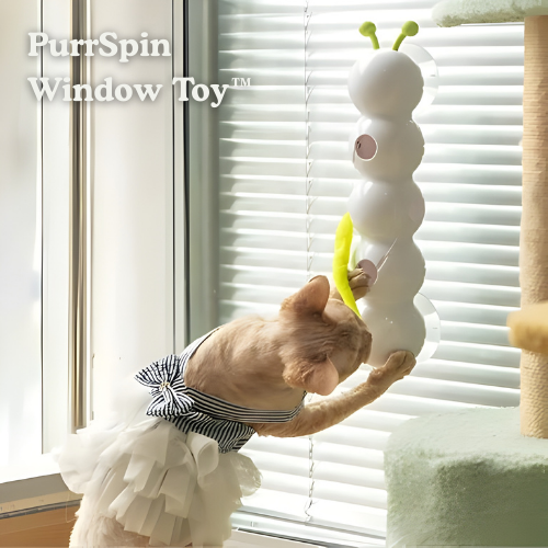 PounceSpin - Interactive Cat Toy