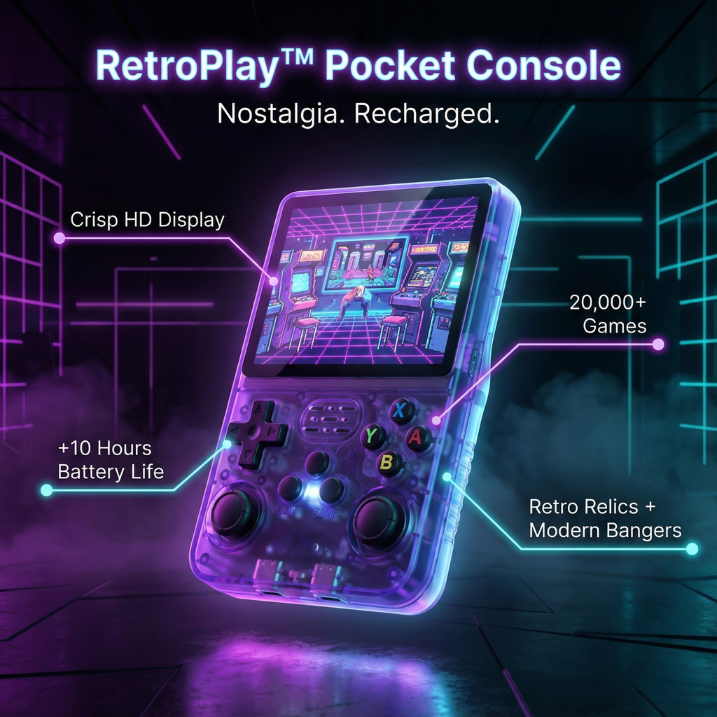 NostalgiaX - Mini Console – Classic Games Anytime