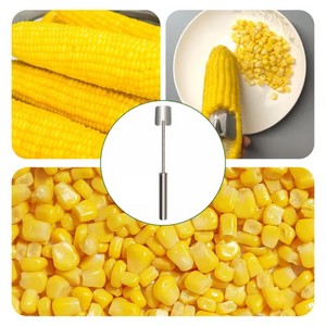 QuickCorn -  Effortless Stainless Steel Corn Peeler