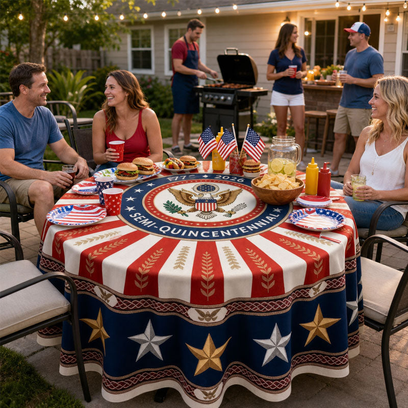 TimelessElegance – 250th Anniversary Table Cover