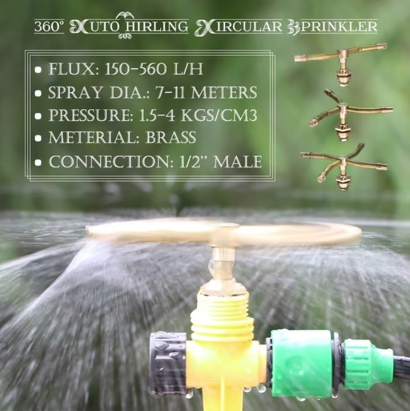 RainGlide – Powerful Rotary Garden Sprayer