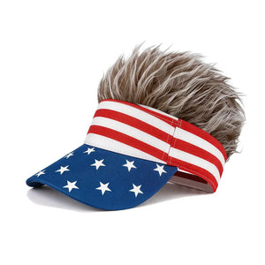 LibertyLocks – American Flag Wig Hat