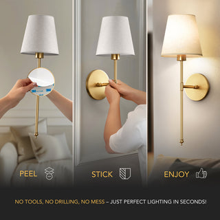 Marbella - Wireless Wall Lamp Sconce – Modern & Elegant