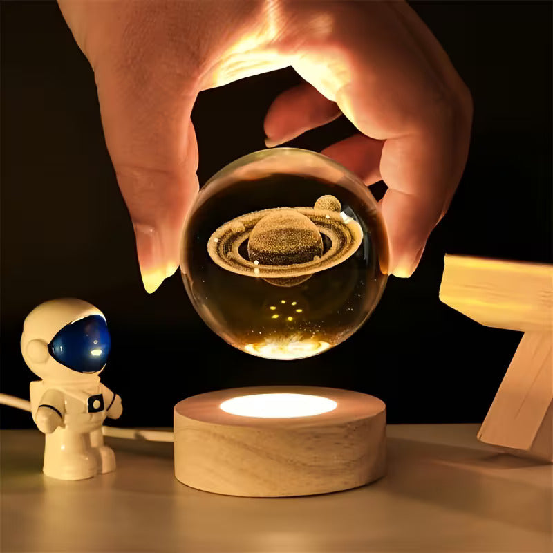CelestiaGlow – Luminous Cosmic Sphere Decor