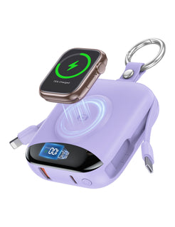 PowerDock –  Magnetic 3-in-1 Wireless Charging Power Bank