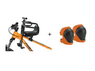 SafeRide – Front-Mounted Kids Bike Seat