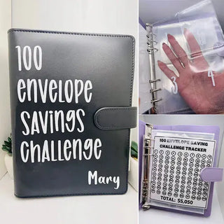Budget Friendly  Binder Book 100 Envelopes marnetic