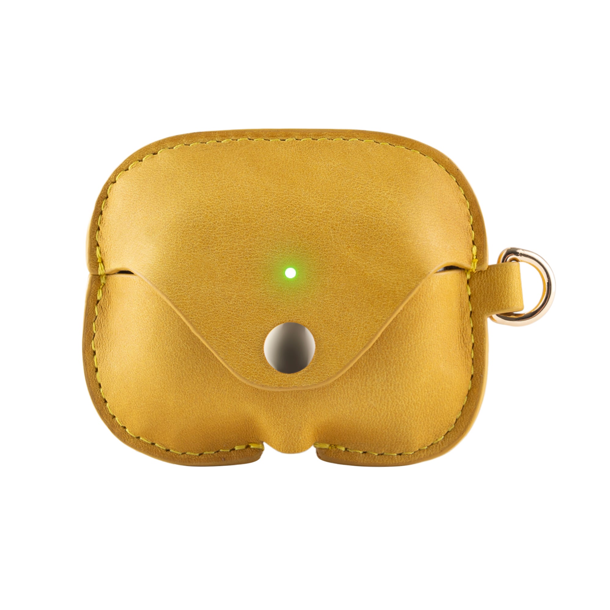 LuxeShield – Premium Genuine Leather AirPods Protective Case