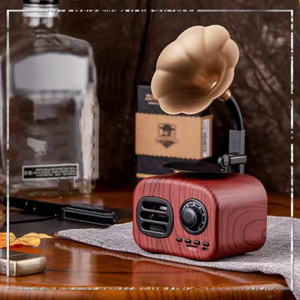 EchoGram - Vintage Wooden Bluetooth Speaker