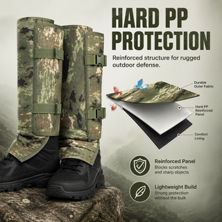 TrailShield Pro - Snake Guard Leg Gaiters