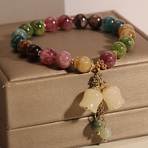 EarthGlow – Handcrafted Natural Stone Bracelet