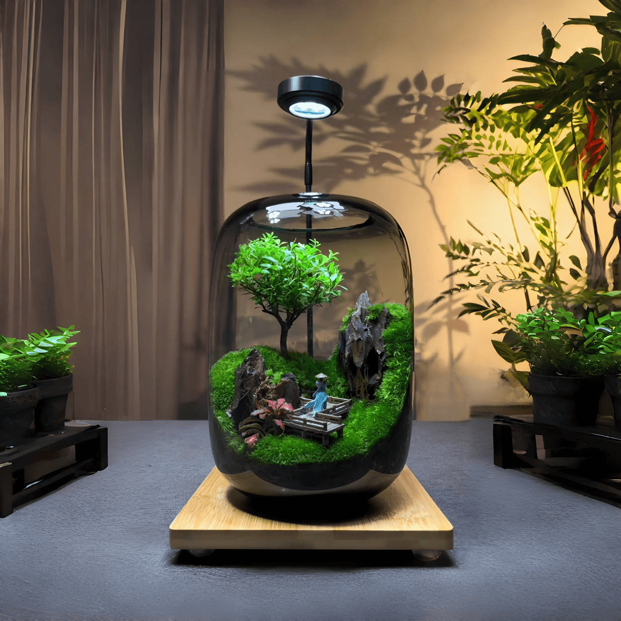 LushVista - Moss Landscape Display