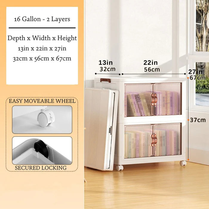 StackEase – Modular Storage Bins for Home