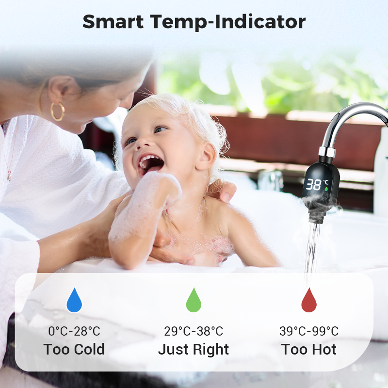 TempTrack - Waterproof Shower Gauge