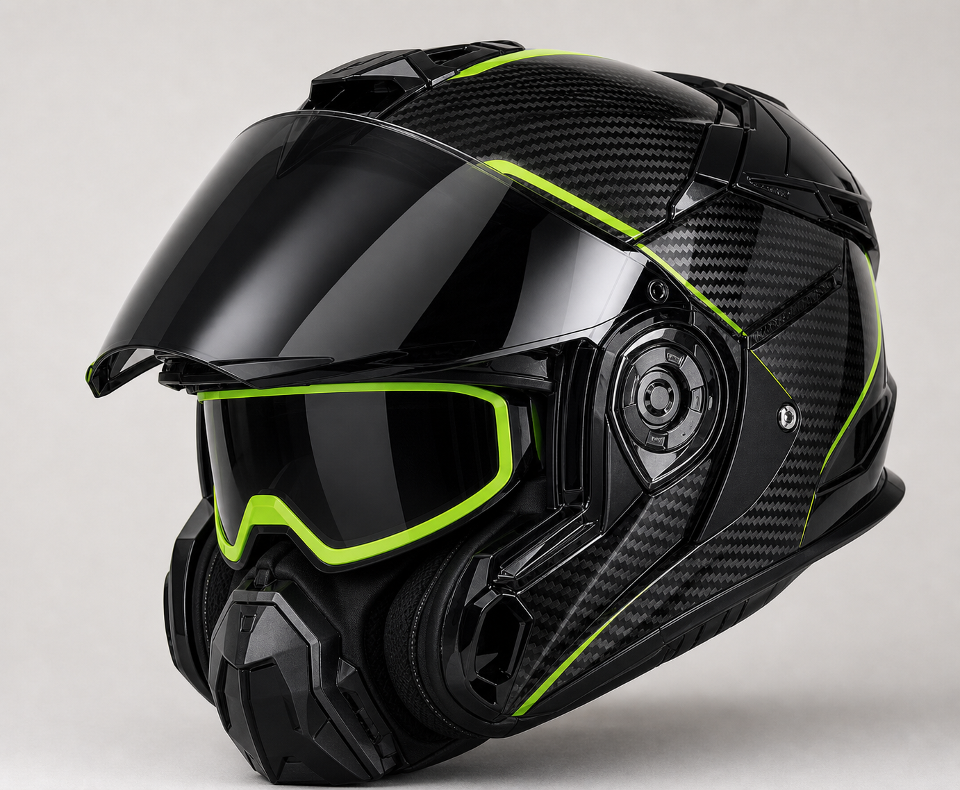 ADVANT X Carbon Adventure Helmet-DOT & ECE safety certified
