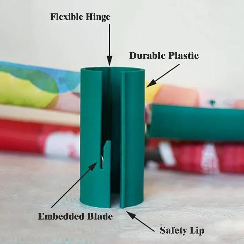 WrapEase - Ultimate Christmas Gift Wrap Paper Cutter