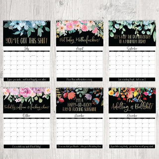 2024 Calendar For Tired-Ass Women Metic