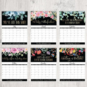 2024 Calendar For Tired-Ass Women Metic