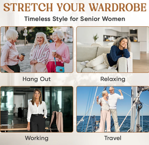 FlexAura – High Waist Pull On Stretch Fit Pants