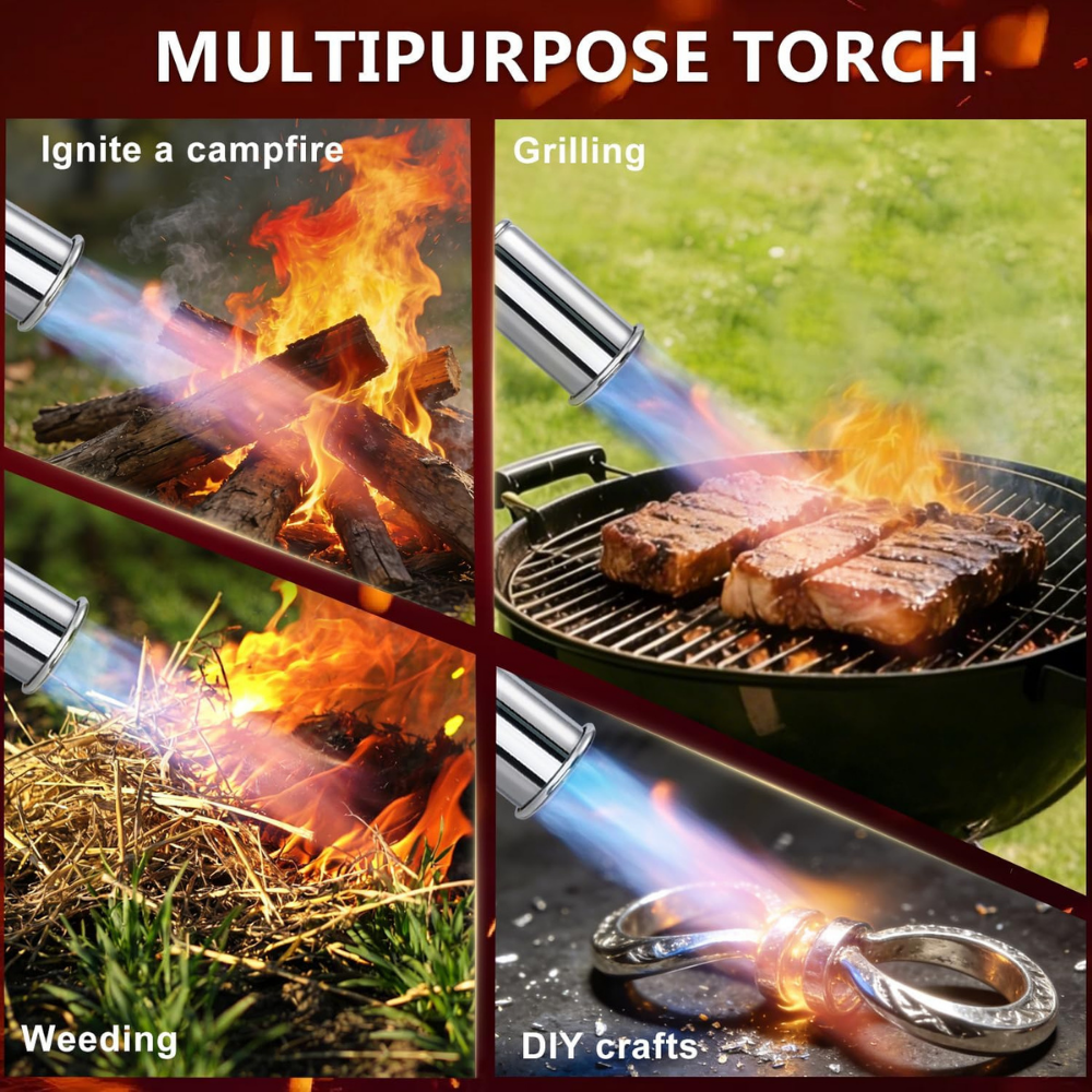 BlazeCore – Instant Ignition High-Output Kitchen Torch