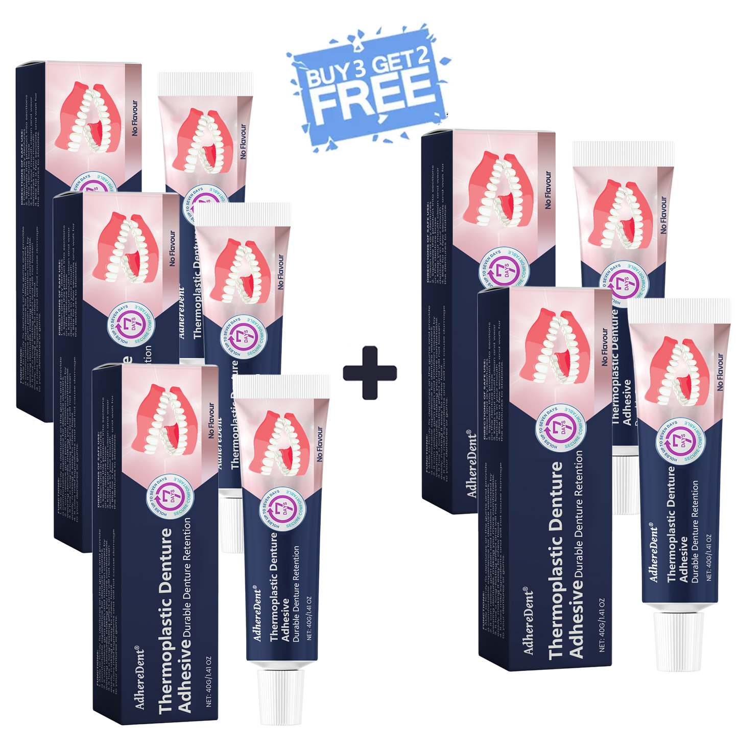 SureBond Adhesive - Durable Retention, Lasting Comfort