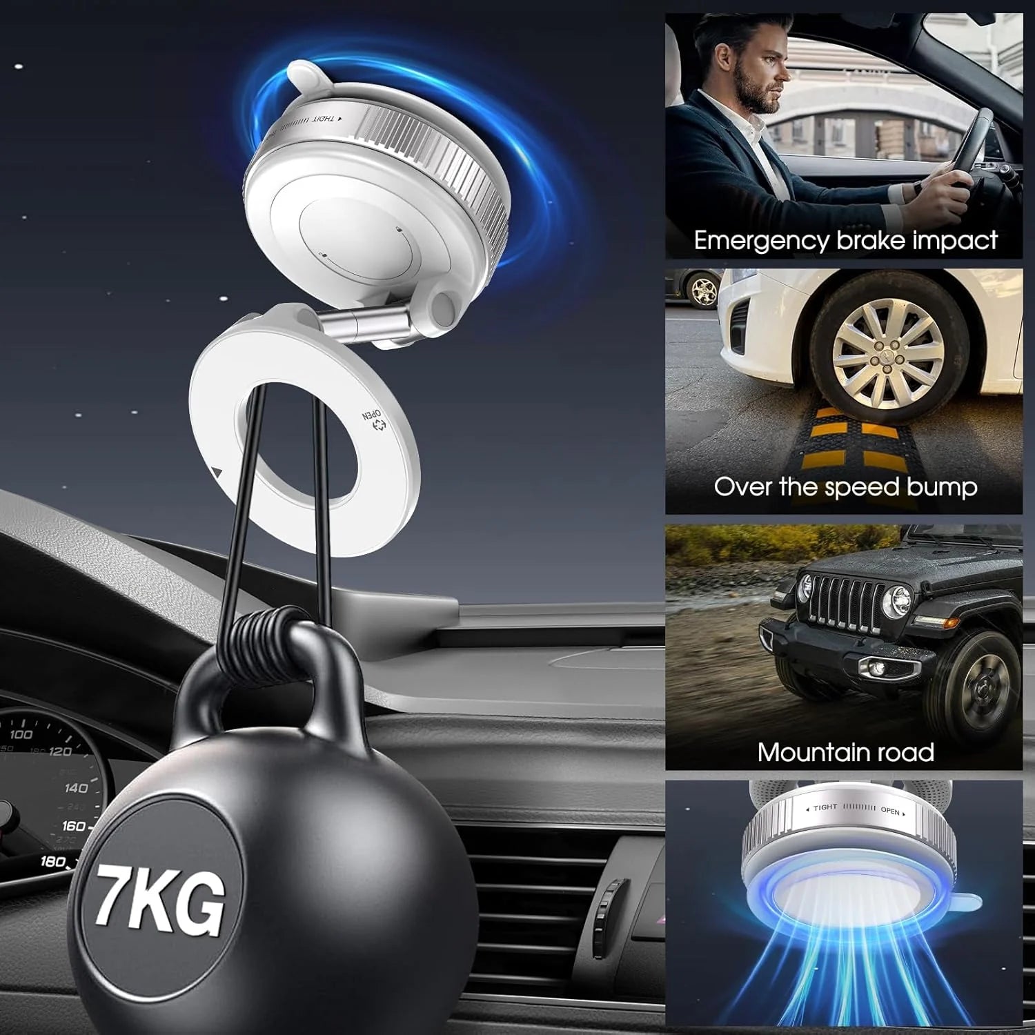 FlexiMag – 360° Magnetic Phone Mount