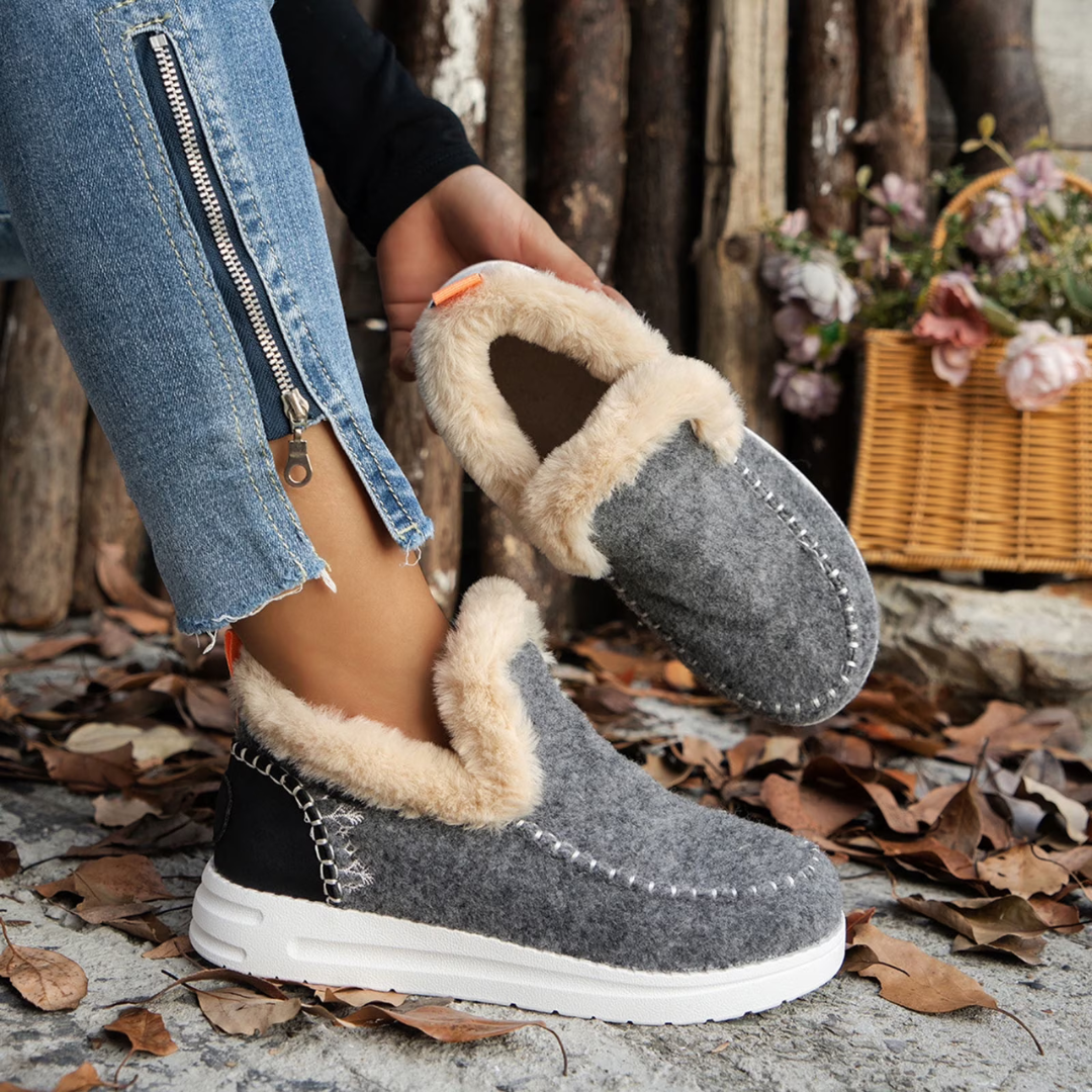 OrthoWarm – Orthopedic Fleece Slip-On Boots