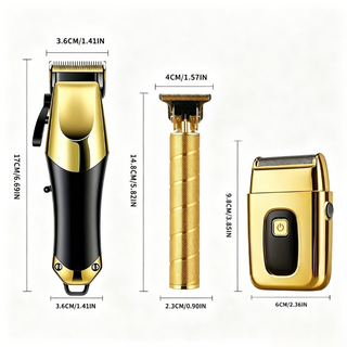 BarberEdge – Cordless Precision Hair & Beard Trimmer Set
