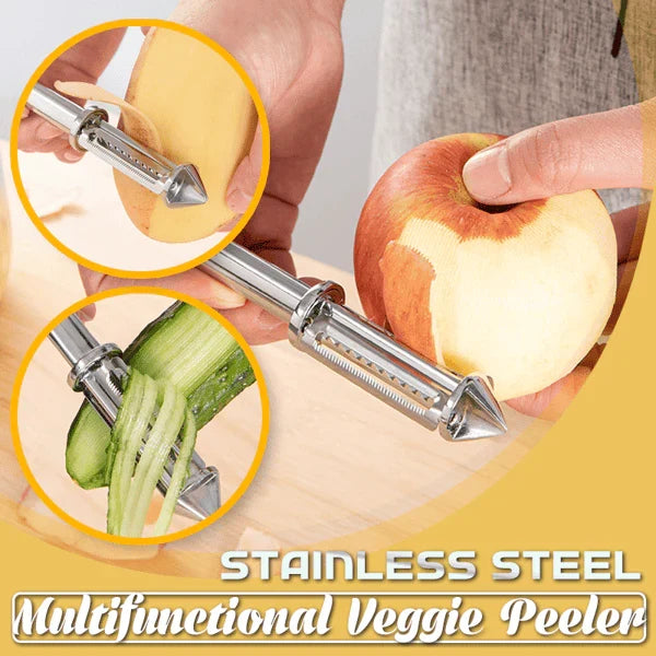 PeelMate – Dual-Blade Vegetable Peeler & Julienne Cutter