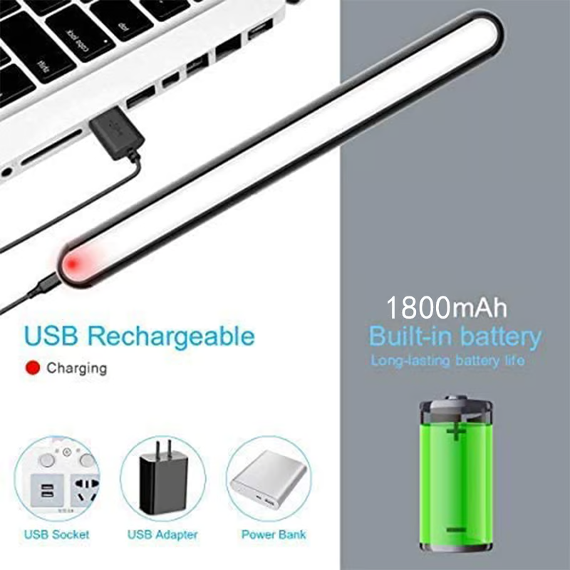 GlowMate - Rechargeable Magnetic LED Lamp