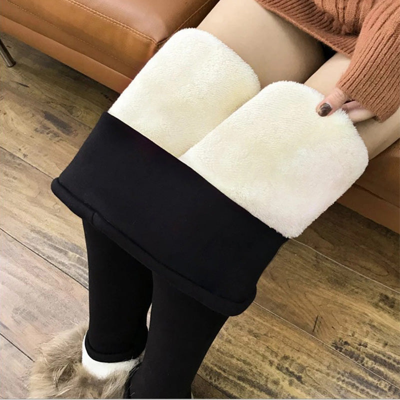 LambLuxe – Warm Lambskin Winter Leggings