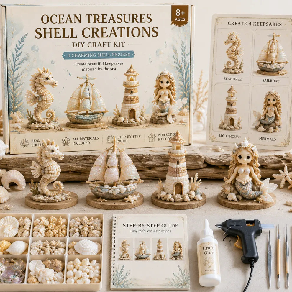 Shellora – Creative DIY Seashell Craft Kit