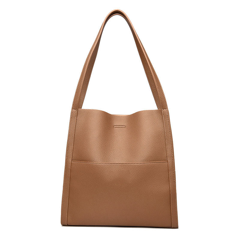 PureCarry – Solid Color Simple Shoulder Bag