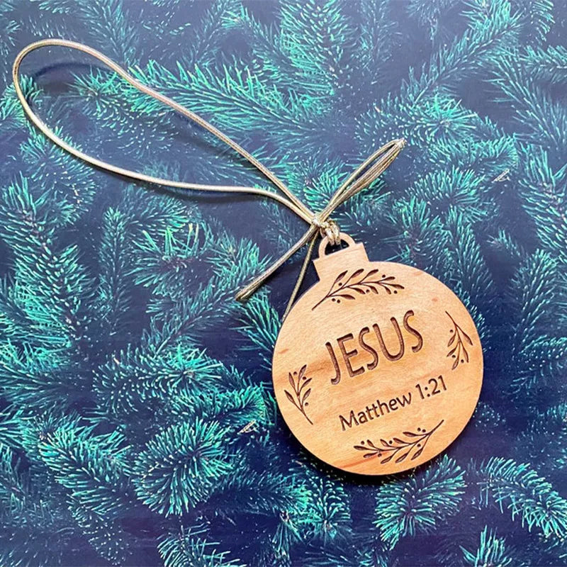 DivineLight  - Inspirational Jesus Advent Ornaments