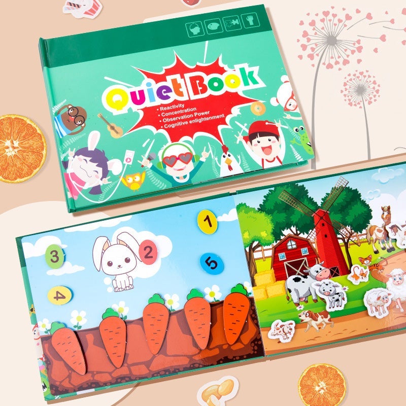 BrainyTots - Educational Toddler Activity Book