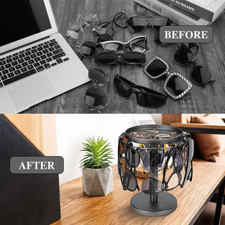 SpinRack - 360° Eyewear & Accessory Organizer