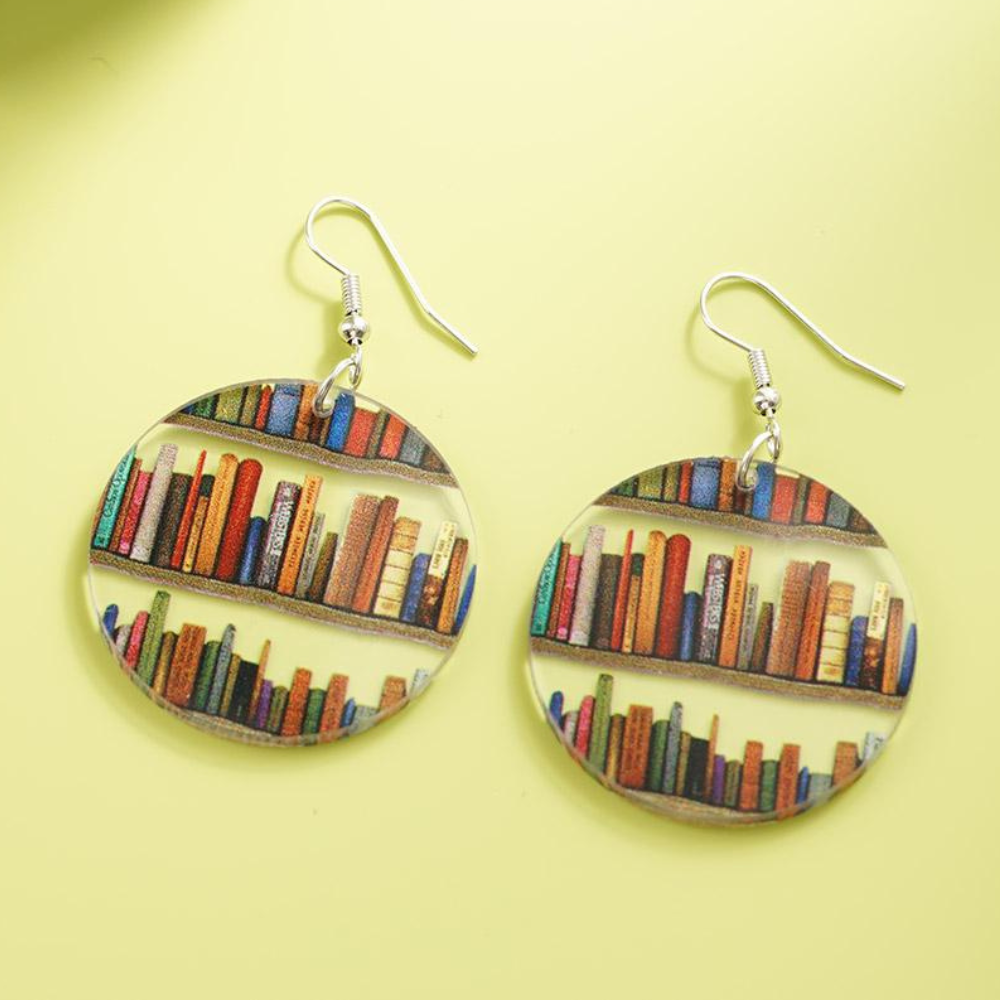 PageTurner – Cute Literary Earrings