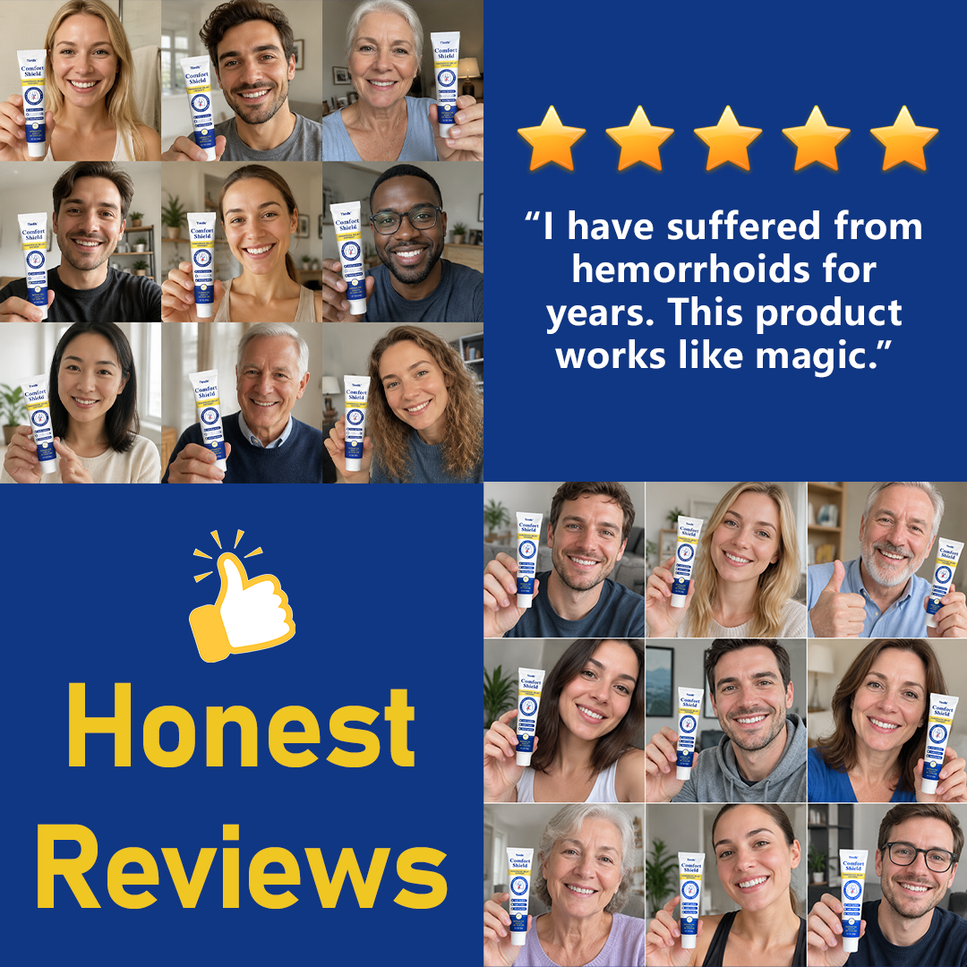 ComfortShield – Soothing Hemorrhoid Comfort Ointment