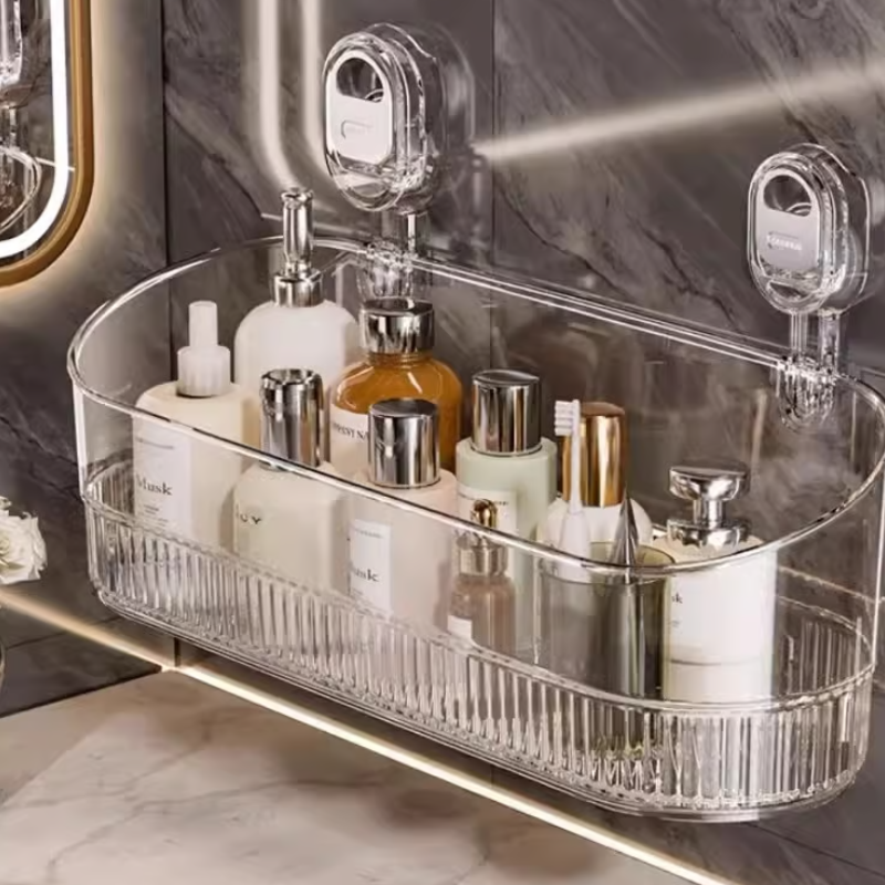 WallMate - Tool Free Bathroom Storage Solution