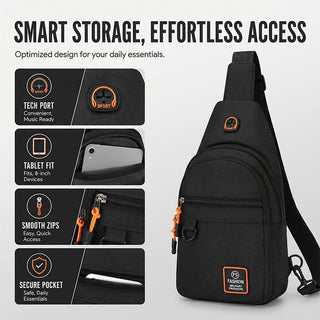 SlingGuard – Waterproof Travel Crossbody Bag