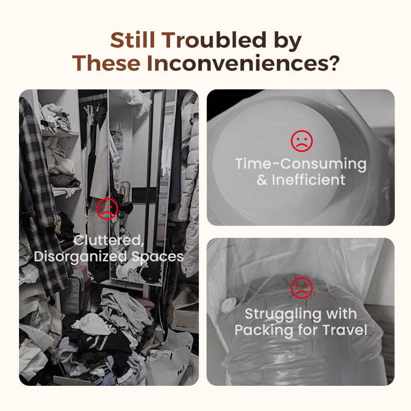 SpaceSeal – Space-Saving Vacuum Storage Bags