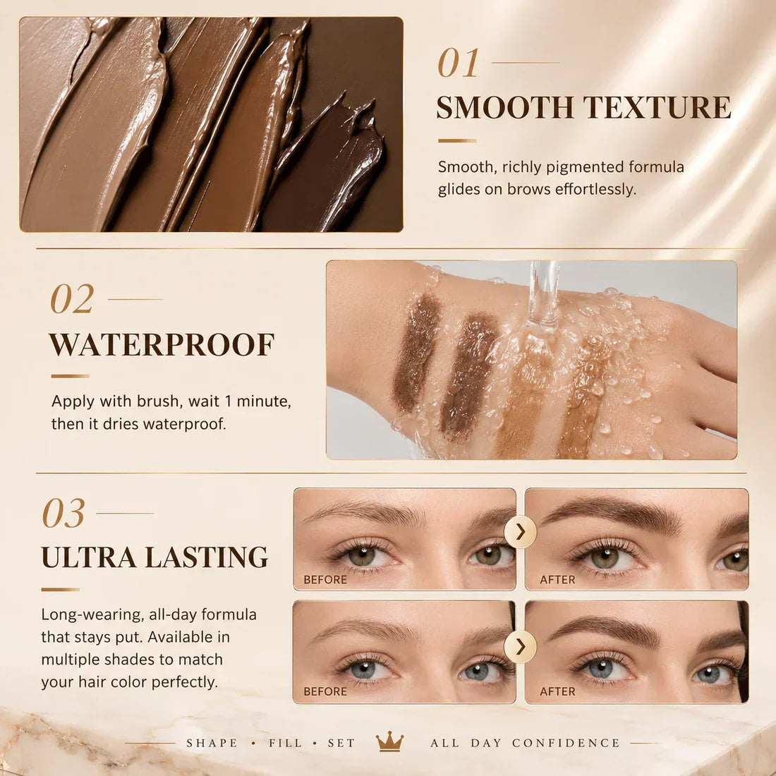 BrowSculpt – 24H Eyebrow Styling Gel