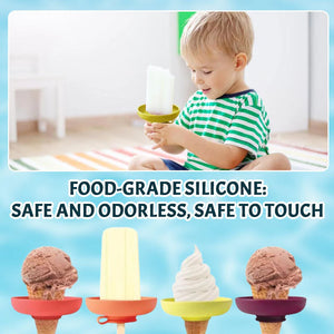 ChillGrip – Flexible Silicone Ice Cream Holder