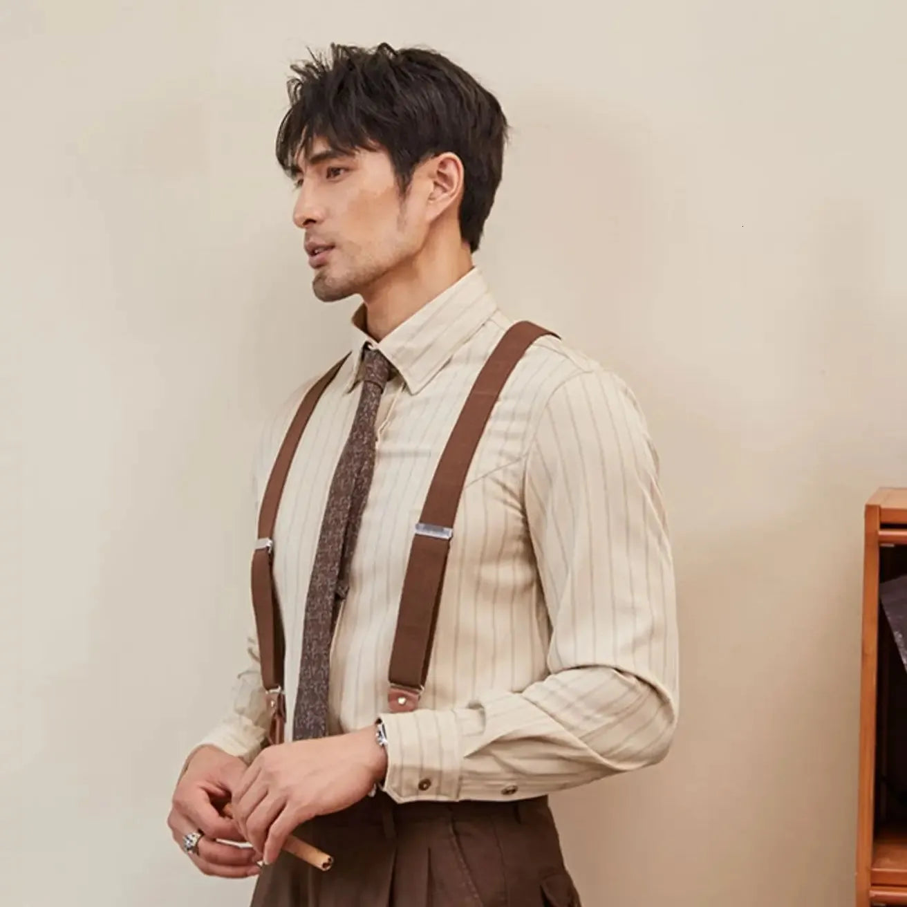 LegacyStripe - Retro Casual Men’s Shirt
