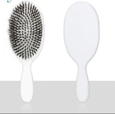 💥Viral World-Famous 5x Sold Out Paddle Brush - Smoother, Stronger, Shinier Hair - Boar Bristle Brush with Nylon Bristles and Microsphere Massaging Tips