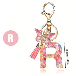 CharmKey – Personalized Initial Letter Keychain
