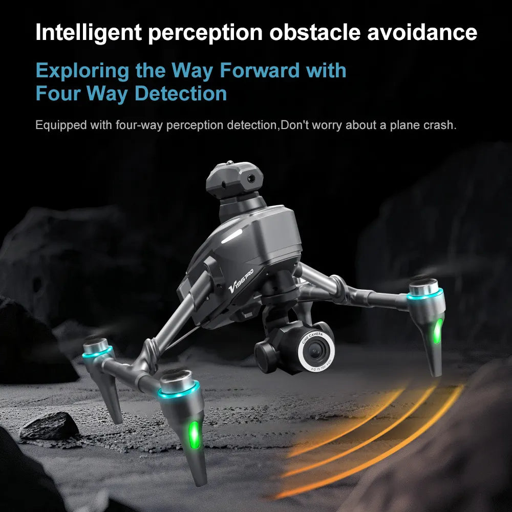 V196 Pro 8K Camera Drone – Brushless Motor, 28 Min Flight & Auto Return