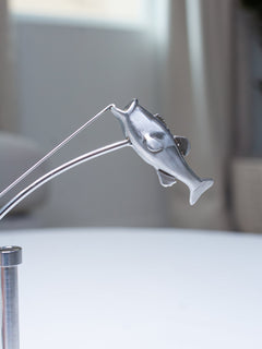 🎁Niemals Aufhören 🎣 Fischer-Balance-Skulptur