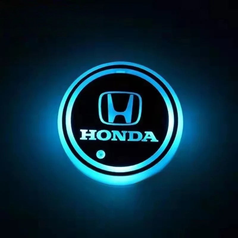 NeonCruise - 7-Color Ambient Car Coasters | Tap-Control Glow System