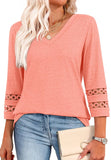 VivaVee | Trendy Long Sleeve V-Neck Tee